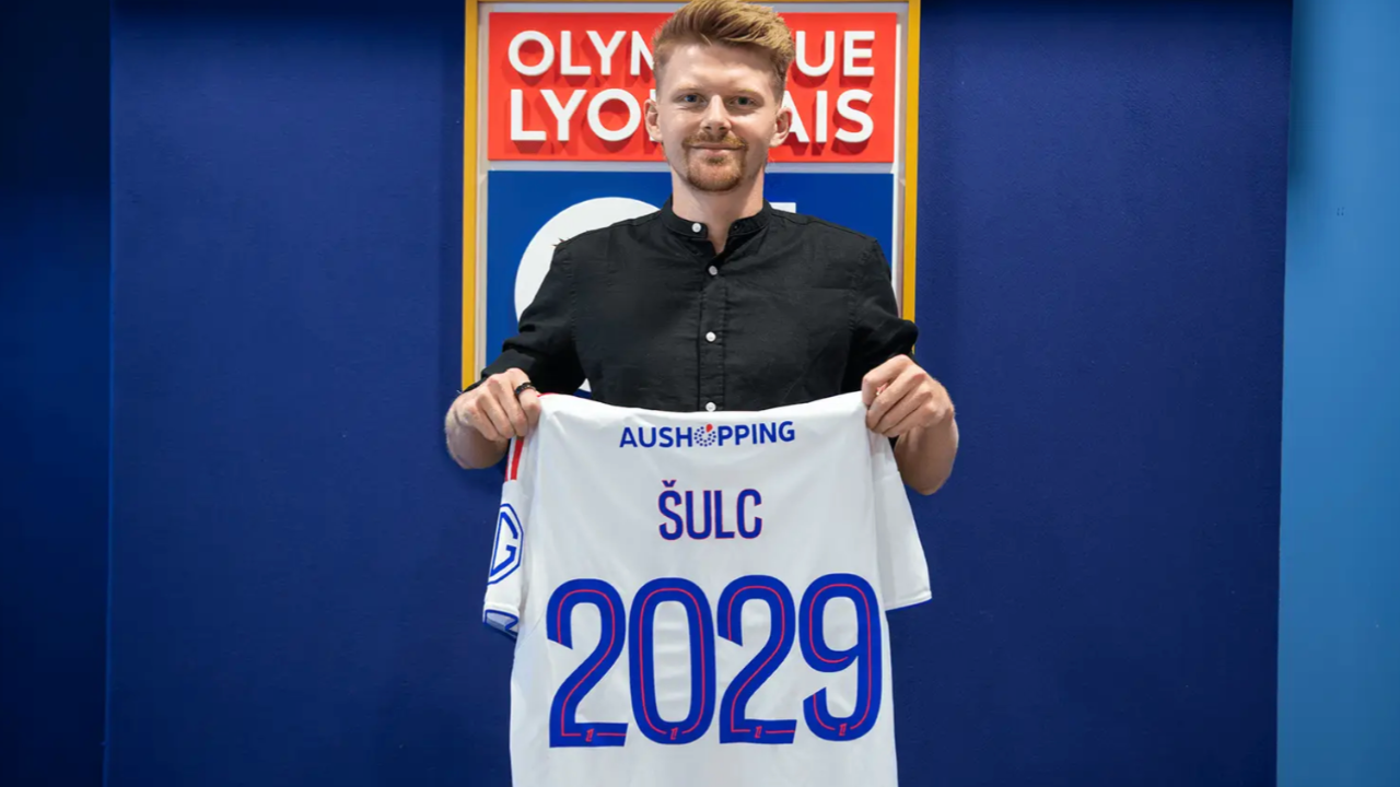 Pavel Sulc rejoint l'OL contre 7,5 millions d'euros (officiel)