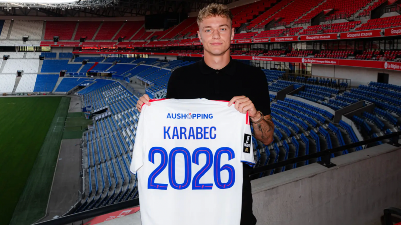 L'OL signe un nouveau Tchèque ! Adam Karabec prêté par Prague (officiel)