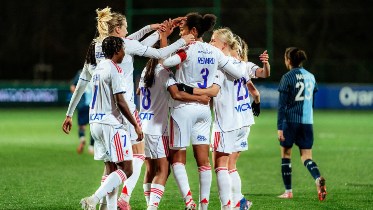 OL Lyonnes-Le Havre : victoire tranquille et première place validée