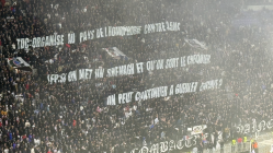 Banderoles virulentes lors d'OL-Brest : les supporters lyonnais affichent (encore) leur col&egrave;re envers la LFP