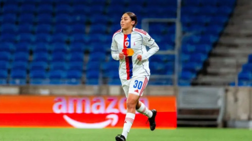 Sofia Bekhaled (OL Lyonnes) pr&ecirc;t&eacute;e au Servette FC