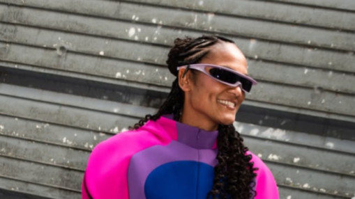 Wendie Renard (OL Lyonnes), des terrains de foot aux d&eacute;fil&eacute;s de mode