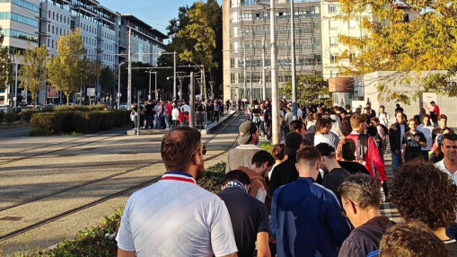 Bouchons, attente, retards : Les supporters de l&rsquo;OL ont gal&eacute;r&eacute; &agrave; rejoindre le stade ce jeudi