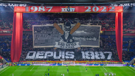 OL-Nice : les tifos des Bad Gones pour leurs 35 ans OL-Nice : les tifos des Bad Gones pour leurs 35 ans