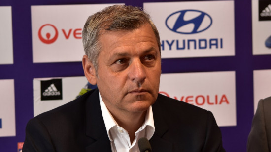 Bruno Génésio (ex-OL) confirme l’intérêt du Stade Rennais pour Karl Toko-Ekambi (OL) Bruno Génésio (ex-OL) confirme l’intérêt du Stade Rennais pour Karl Toko-Ekambi (OL)