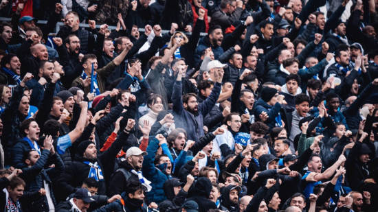 1400 supporters grenoblois présents au Parc OL