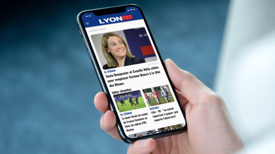 Téléchargez l’application Lyon Foot pour Android et iPhone !