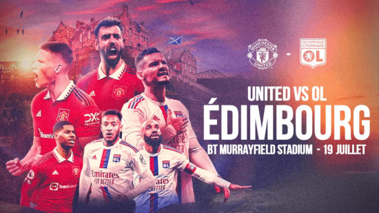 L'OL défiera Manchester United en amical en juillet prochain ! L'OL défiera Manchester United en amical en juillet prochain !
