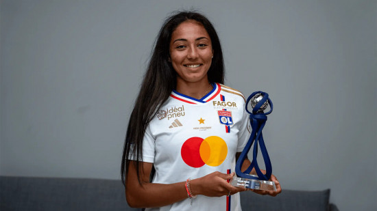 Selma Bacha (OL féminin) meilleure passeuse de D1 Arkema Selma Bacha (OL féminin) meilleure passeuse de D1 Arkema