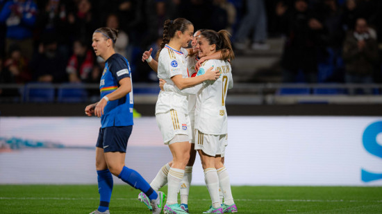 Ligue des Champions : l'OL féminin fait le strict nécessaire face à St. Pölten (2-0) Ligue des Champions : l'OL féminin fait le strict nécessaire face à St. Pölten (2-0)