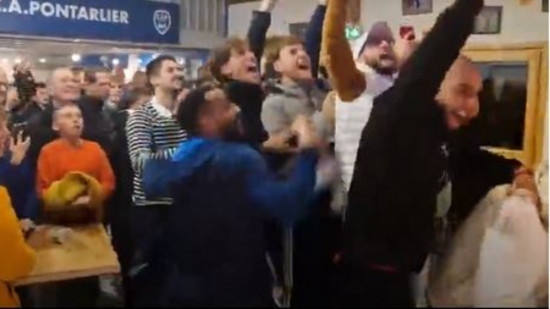 Coupe de France : la joie des joueurs de Pontarlier (N3) après avoir tiré l’OL