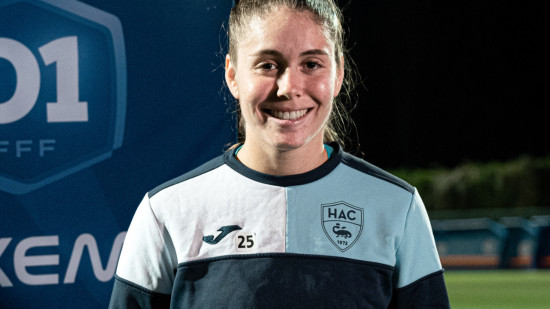 Prêtée par l'OL féminin, Inès Benyahia élue joueuse du mois de D1 Arkema Prêtée par l'OL féminin, Inès Benyahia élue joueuse du mois de D1 Arkema