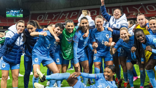 A Lyon, les Bleues écartent l'Allemagne et joueront la finale de Ligue des Nations A Lyon, les Bleues écartent l'Allemagne et joueront la finale de Ligue des Nations