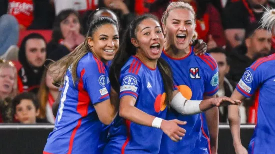 Ligue des Champions : l'OL féminin prend une option à Lisbonne Ligue des Champions : l'OL féminin prend une option à Lisbonne