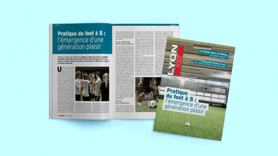 Le foot à 5 en plein boom à Lyon, à lire en avril dans Lyonfoot