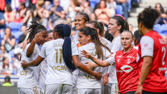 OL féminin-Reims : Lyon facilement qualifié pour la finale des play-offs (6-0)