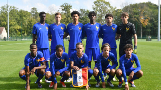Victoire éclatante pour les U17 français : Himbert et Barreau (OL Academy) en première ligne