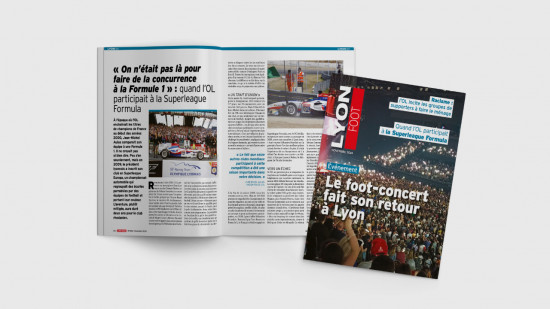 L’aventure de l’OL en Superleague Formula, à lire en novembre dans Lyon Foot L’aventure de l’OL en Superleague Formula, à lire en novembre dans Lyon Foot