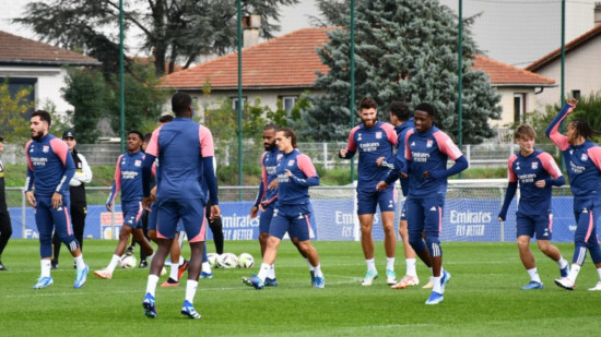 OL : retour à l’entraînement pour certains joueurs en pleine trêve internationale