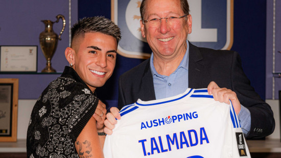 Thiago Almada à l’OL jusqu’à la fin de la saison (officiel)