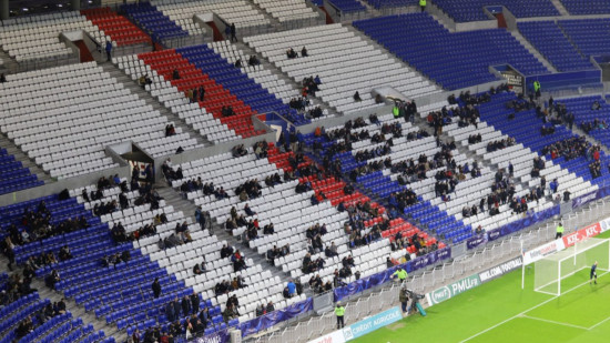 OL-Ludogorets : une faible affluence attendue au stade OL-Ludogorets : une faible affluence attendue au stade
