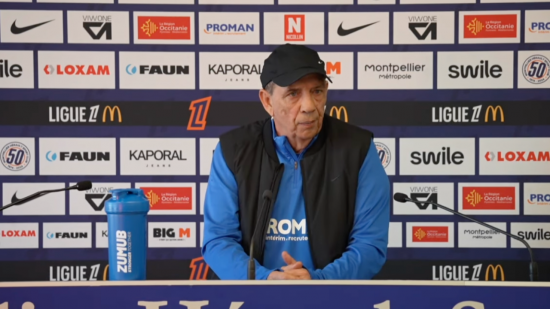 Jean-Louis Gasset avant MHSC-OL : "On n'est pas au niveau où ils sont"