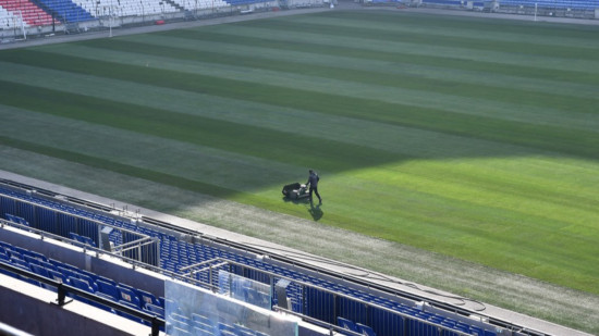 Changement de pelouse avant OL-PSG : "On pourra avoir du spectacle !" Changement de pelouse avant OL-PSG : "On pourra avoir du spectacle !"
