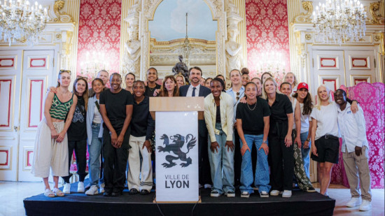 OL Lyonnes : les Lyonnaises honorées pour leur titre de championne de France