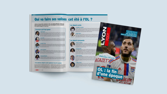 OL, la fin d’une époque : A lire en juin dans Lyon Foot