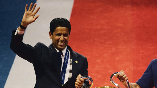 Nasser al-Khelaïfi (PSG) prêt à tout pour sauver l’OL de son nouvel ami John Textor ? Nasser al-Khelaïfi (PSG) prêt à tout pour sauver l’OL de son nouvel ami John Textor ?