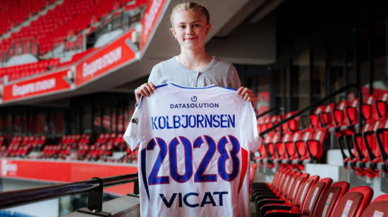 A seulement 16 ans, Elida Kolbjørnsen débarque à OL Lyonnes !