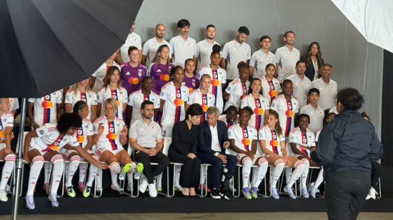 On a assisté à la photo officielle des joueuses d'OL Lyonnes (VIDEO)