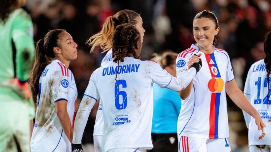 Manchester United-OL Lyonnes : les Fenottes vengent les hommes (0-3)