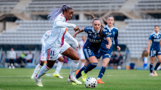 Paris FC&ndash;OL Lyonnes : la s&eacute;rie parfaite s&rsquo;arr&ecirc;te &agrave; Charl&eacute;ty