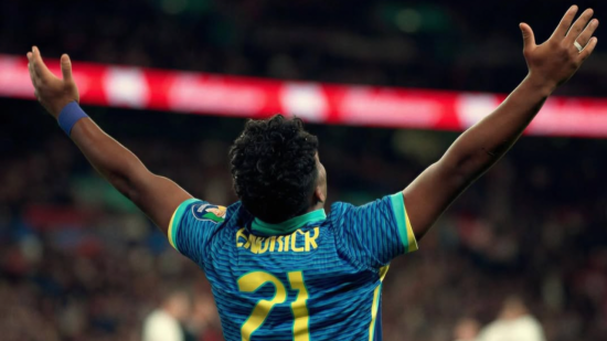 Endrick (OL) est "le futur du Br&eacute;sil", assure Carlo Ancelotti