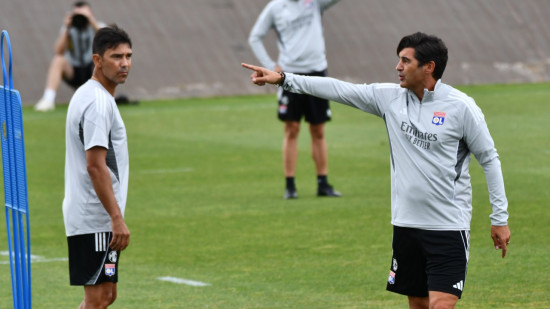 Nouveau pr&eacute;parateur mental de l&rsquo;OL, Olivier Magne aper&ccedil;u ce vendredi au Groupama OL Training Center