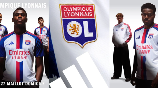 L&rsquo;OL d&eacute;voile son maillot domicile pour la saison 2026-2027