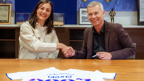 OL Lyonnes tient sa premi&egrave;re recrue avec Maria Luisa Grohs