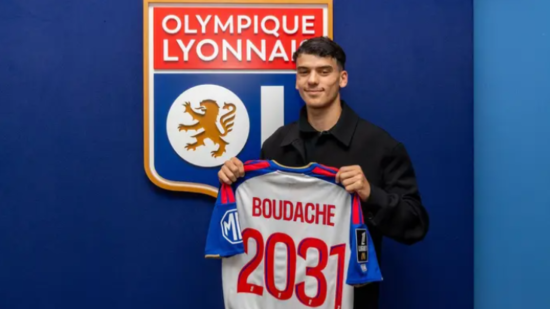 Ka&iuml;l Boudache signe &agrave; l&rsquo;OL jusqu&rsquo;en 2031 (officiel)