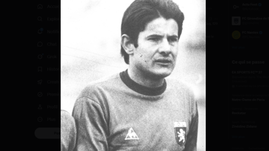 Andr&eacute; Guy, ancien grand buteur de l'OL, est d&eacute;c&eacute;d&eacute; &agrave; l'&acirc;ge de 85 ans
