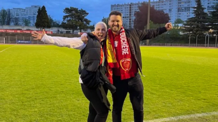 Dan et Larysa, ces Londoniens qui supportent Lyon-La Duchère !