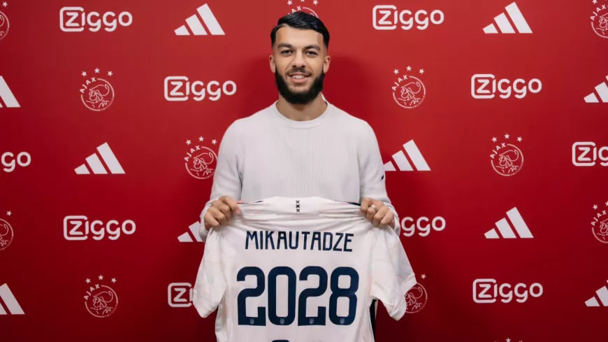 Georges Mikautadze (ex-OL) signe à l’Ajax Amsterdam