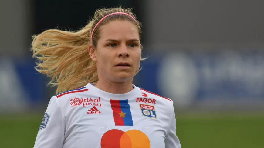 Eugénie Le Sommer (OL féminin) élue joueuse du mois en D1 Arkema