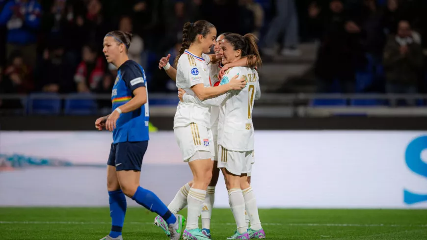 Ligue des Champions : l'OL féminin fait le strict nécessaire face à St. Pölten (2-0)