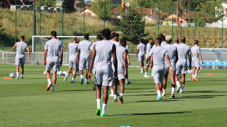 OL : retour à l'entraînement après deux jours de repos