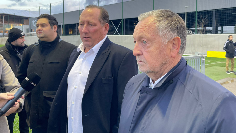 John Textor à l'entraînement de l'OL : "Make this team better"