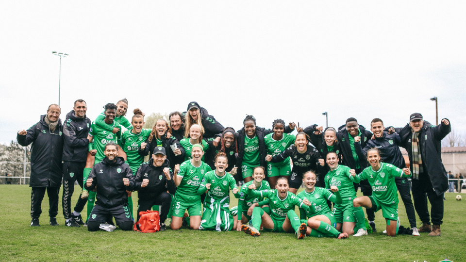 L’ASSE monte en D1 : l’OL féminin aura droit à son derby l’an prochain L’ASSE monte en D1 : l’OL féminin aura droit à son derby l’an prochain
