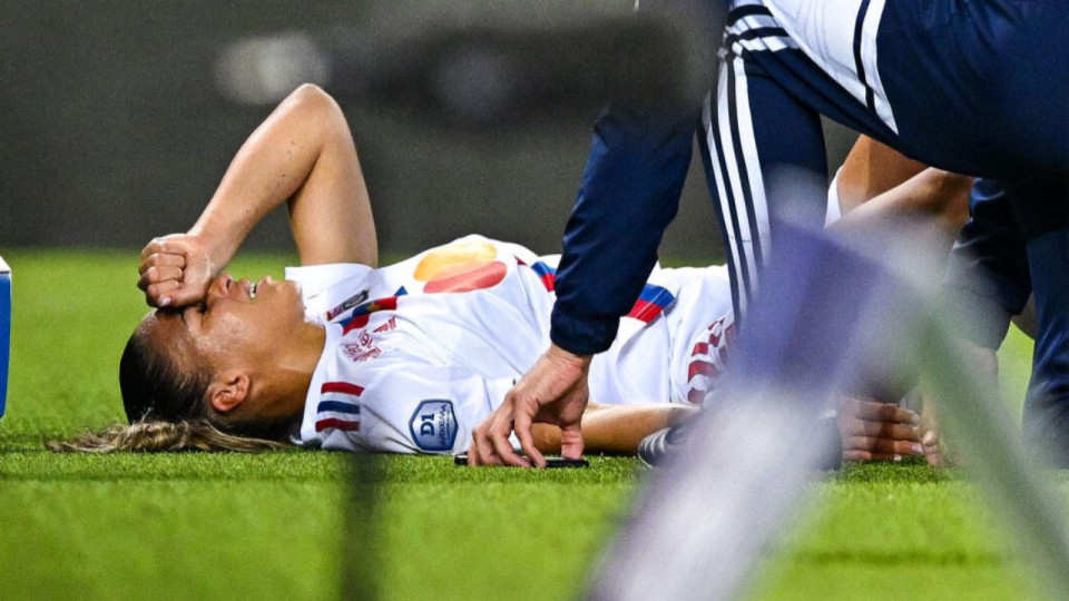OL féminin : rupture partielle du ligament du genou pour Delphine Cascarino