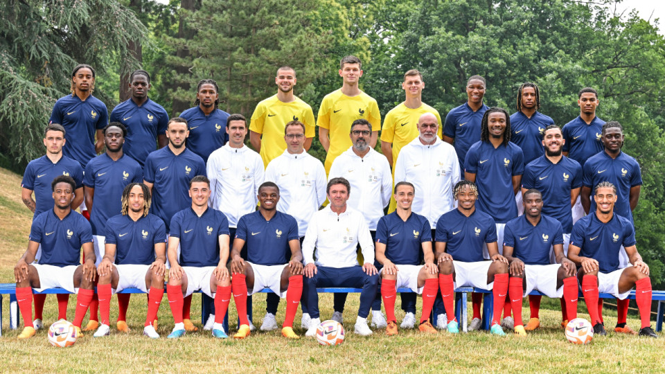 Maxence Caqueret buteur avec les Bleuets face au Mexique