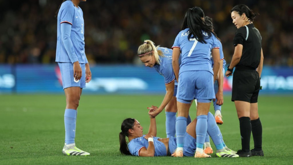 Selma Bacha (OL) sort sur blessure lors d’Australie-France 